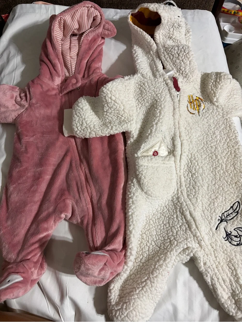 Girls' Yellow Butterfly One-Piece Sleeper - Packable Knit Sleepwear
